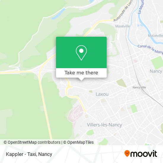 Kappler - Taxi map