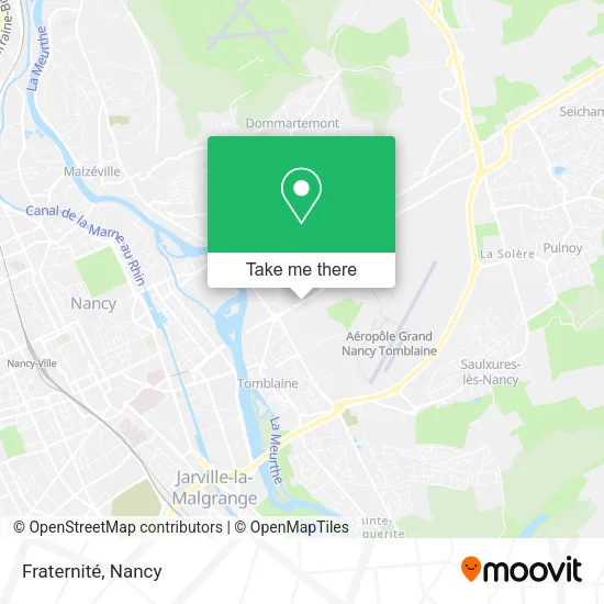 Fraternité map
