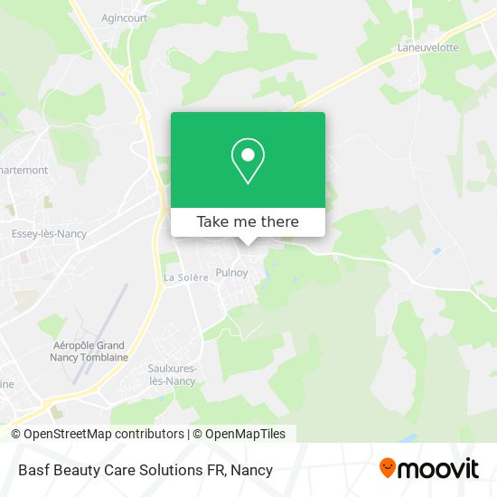 Basf Beauty Care Solutions FR map