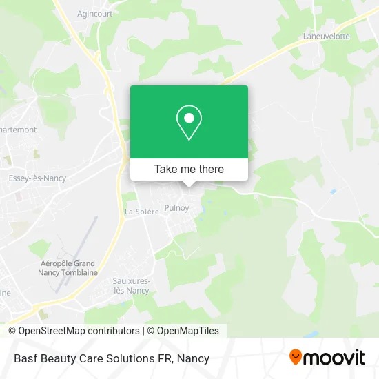 Basf Beauty Care Solutions FR map