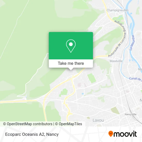 Ecoparc Oceanis A2 map