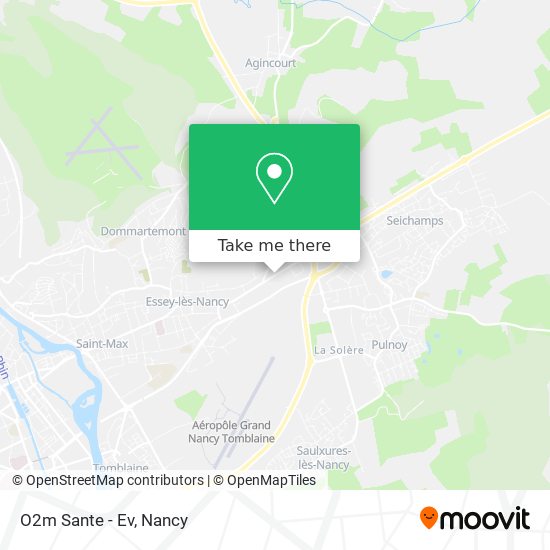 O2m Sante - Ev map