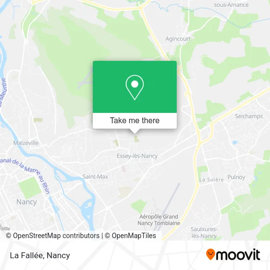 La Fallée map