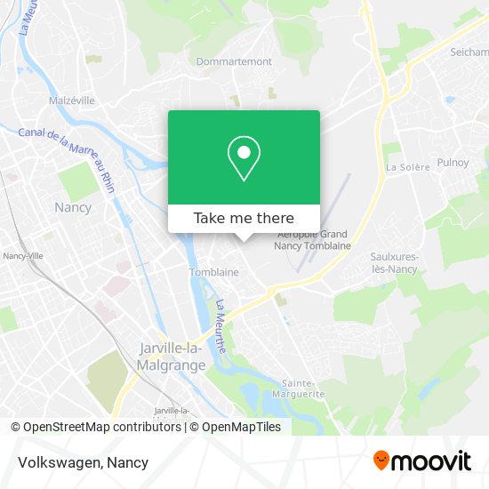 Volkswagen map