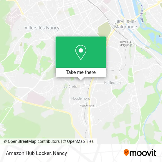 Amazon Hub Locker map