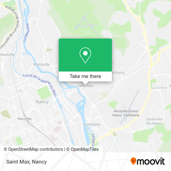 Saint Max map