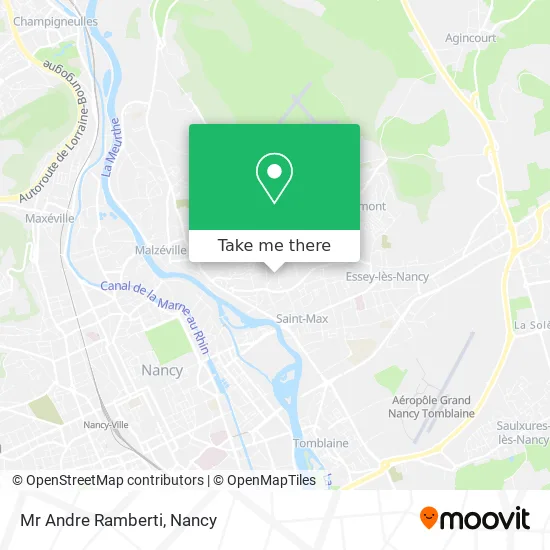 Mr Andre Ramberti map