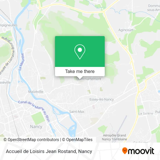 Accueil de Loisirs Jean Rostand map