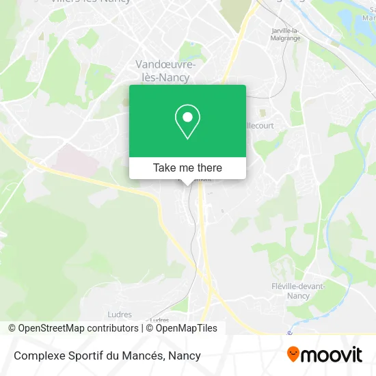 Complexe Sportif du Mancés map