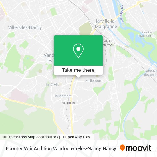 Écouter Voir Audition Vandoeuvre-les-Nancy map