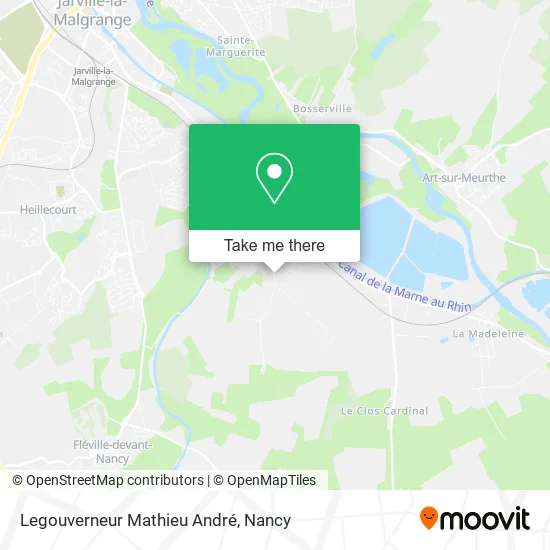 Legouverneur Mathieu André map