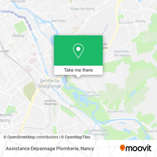 Assistance Dépannage Plomberie map