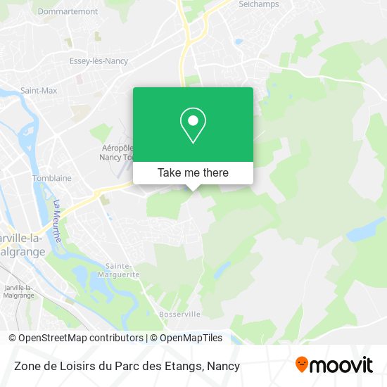 Zone de Loisirs du Parc des Etangs map