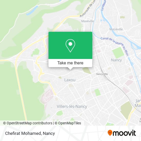 Chefirat Mohamed map