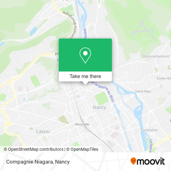 Compagnie Niagara map