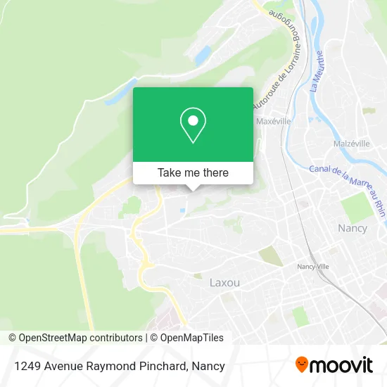 1249 Avenue Raymond Pinchard map