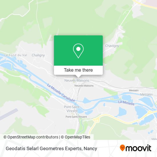 Mapa Geodatis Selarl Geometres Experts