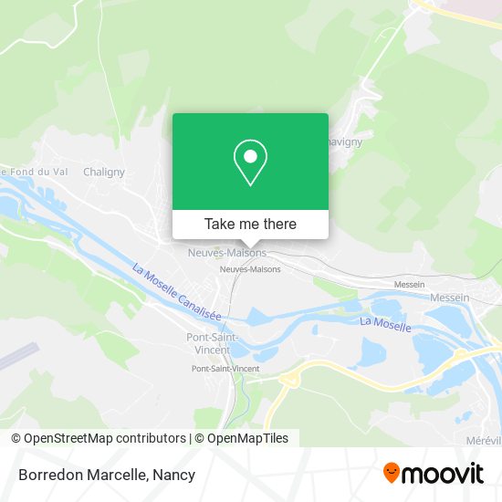 Mapa Borredon Marcelle