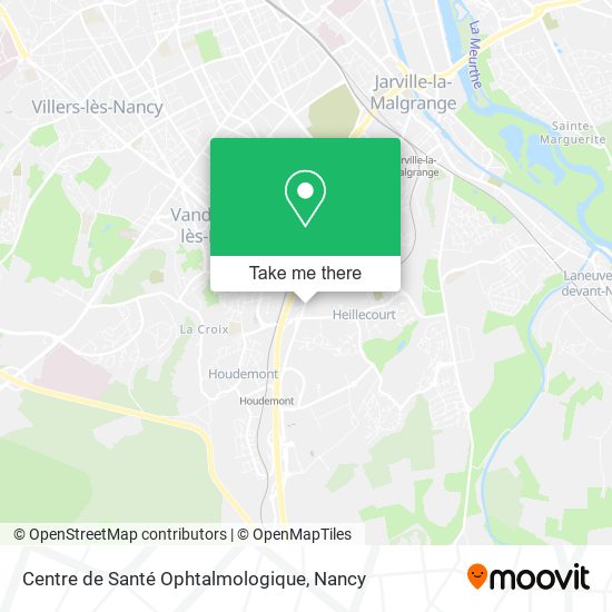 Mapa Centre de Santé Ophtalmologique