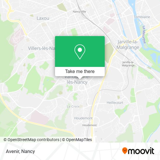 Avenir map