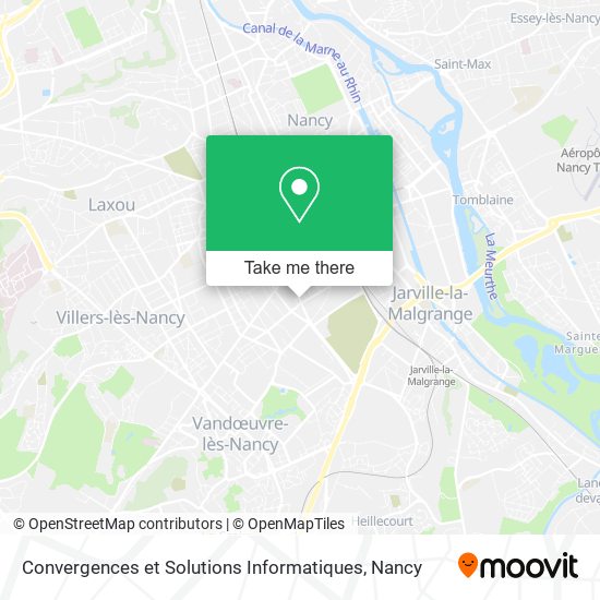 Convergences et Solutions Informatiques map