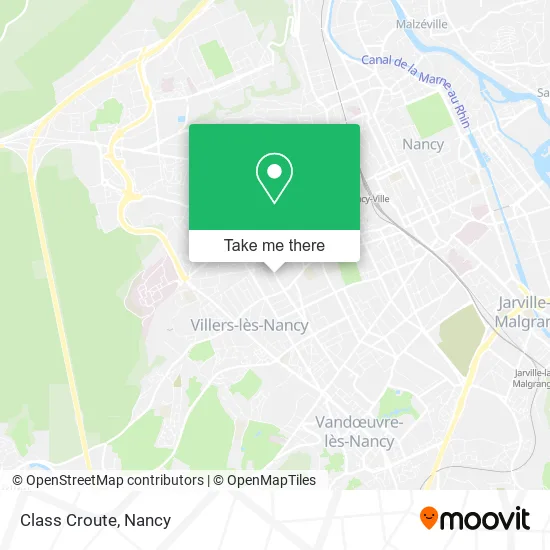 Class Croute map