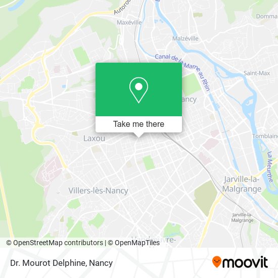 Dr. Mourot Delphine map