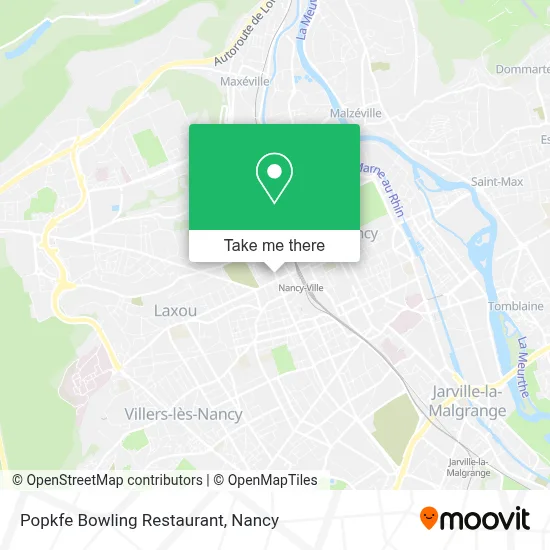 Popkfe Bowling Restaurant map
