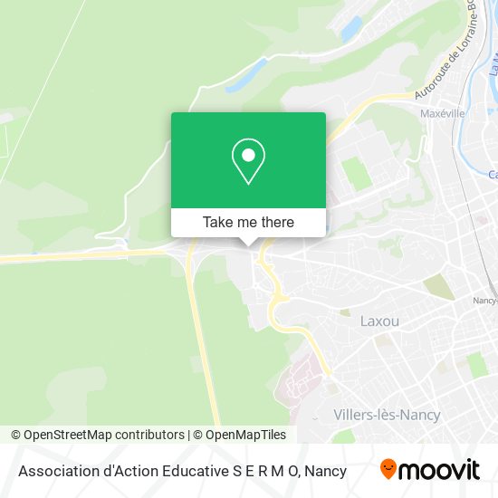 Mapa Association d'Action Educative S E R M O