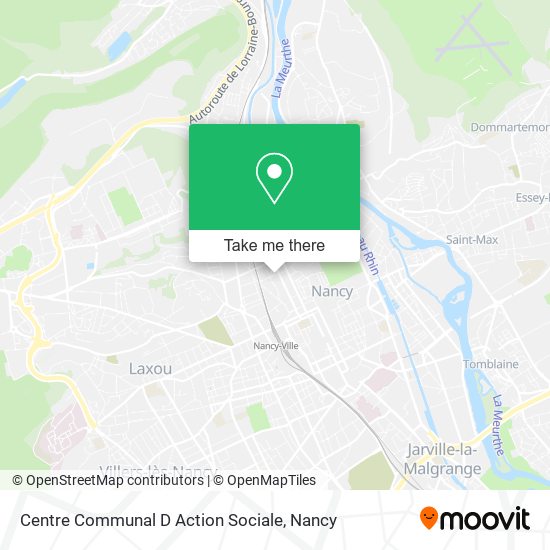 Centre Communal D Action Sociale map