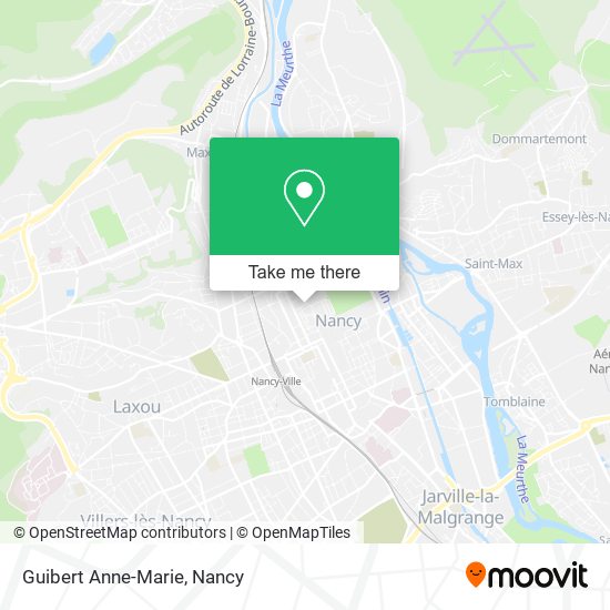 Mapa Guibert Anne-Marie