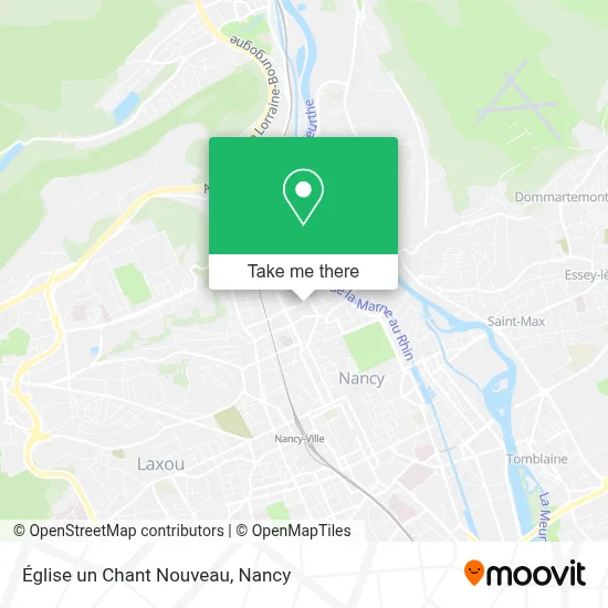 Église un Chant Nouveau map