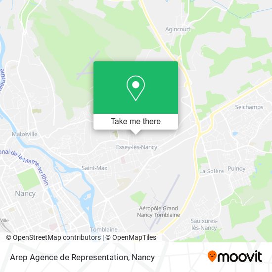 Mapa Arep Agence de Representation