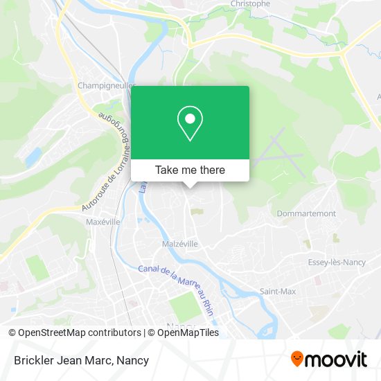 Brickler Jean Marc map