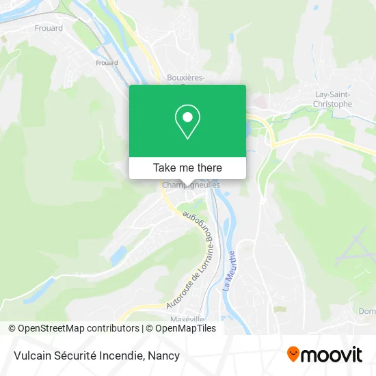 Vulcain Sécurité Incendie map