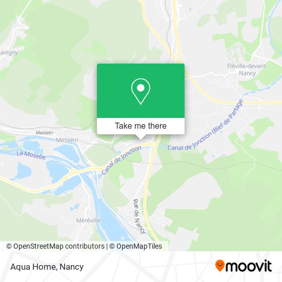 Aqua Home map