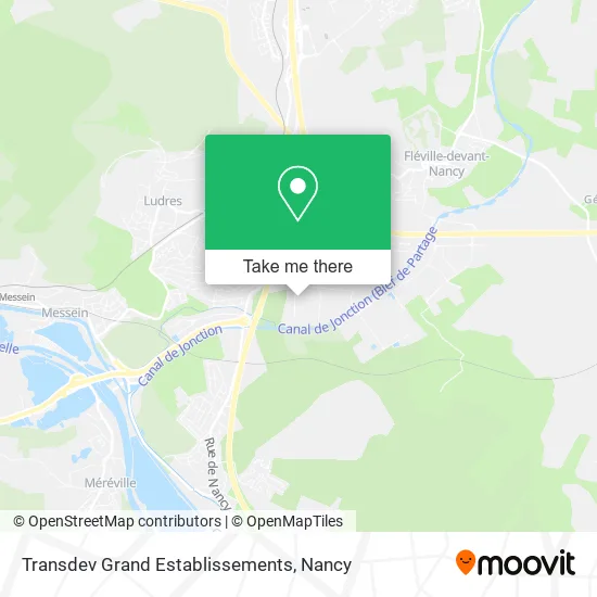 Transdev Grand Establissements map