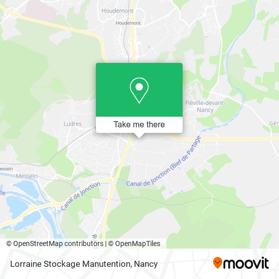 Lorraine Stockage Manutention map