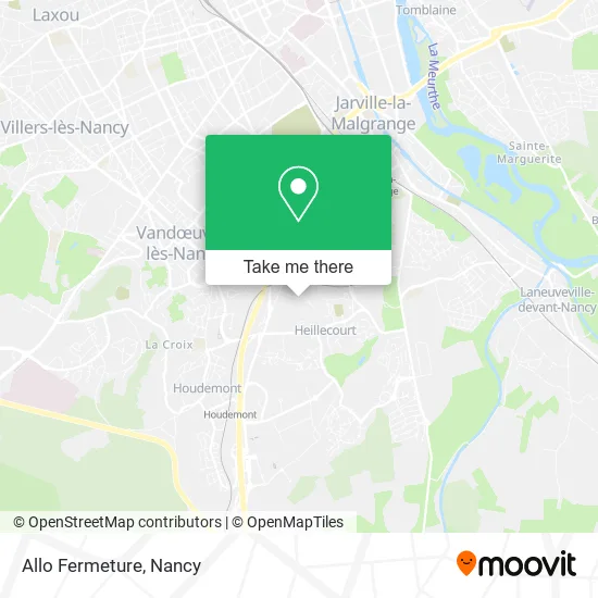 Allo Fermeture map