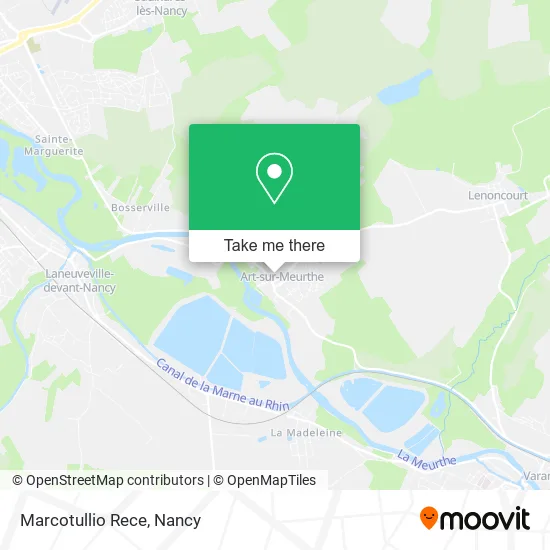 Marcotullio Rece map