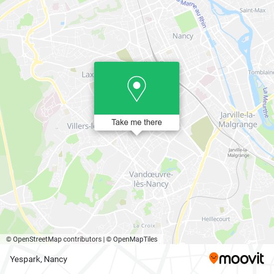 Yespark map