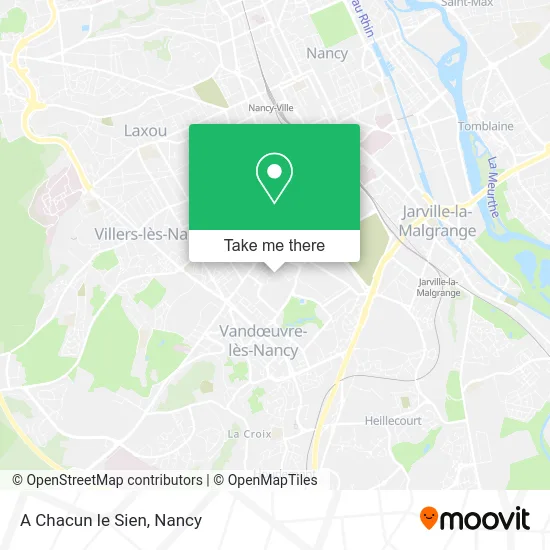 A Chacun le Sien map