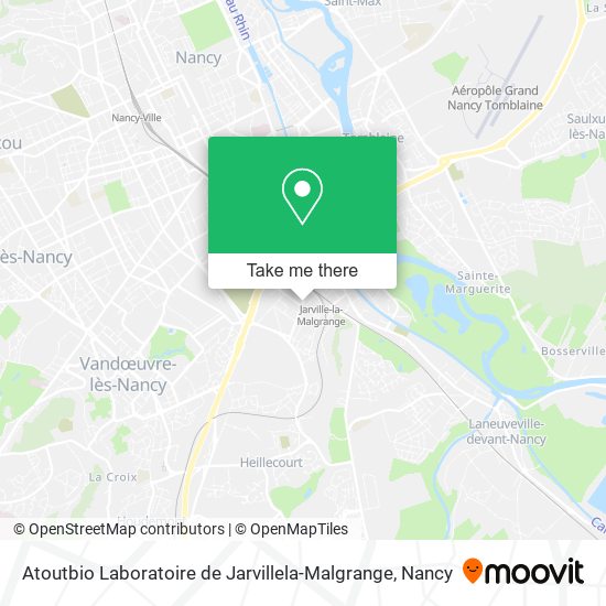 Atoutbio Laboratoire de Jarvillela-Malgrange map