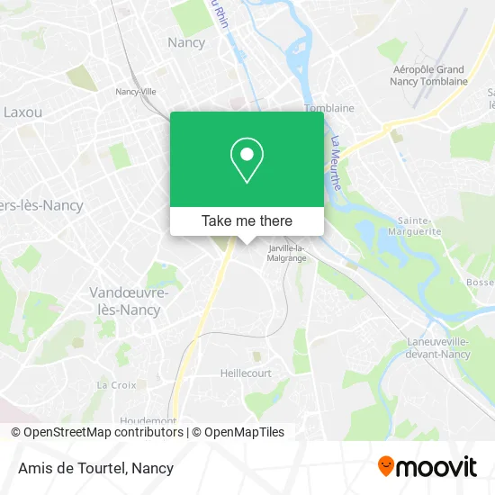 Amis de Tourtel map