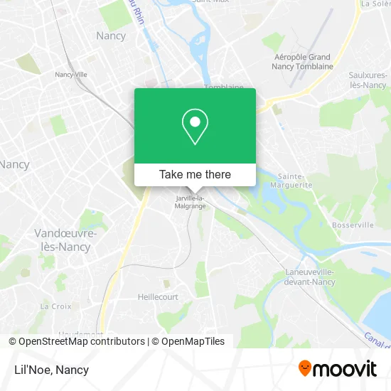 Lil'Noe map
