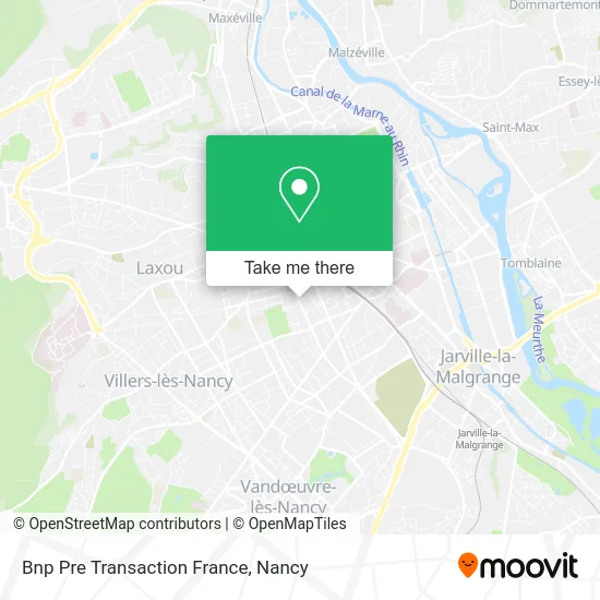 Bnp Pre Transaction France map