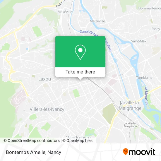 Bontemps Amelie map