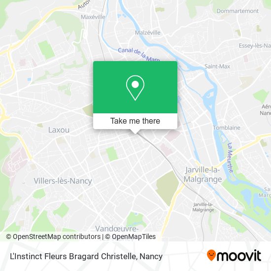 L'Instinct Fleurs Bragard Christelle map