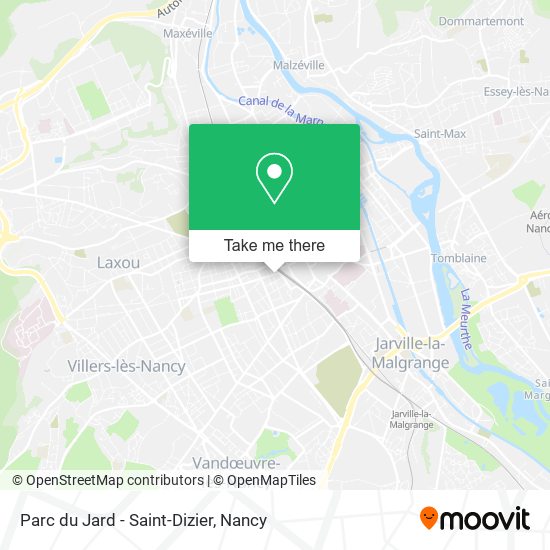 Parc du Jard - Saint-Dizier map