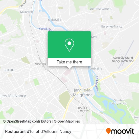 Restaurant d'Ici et d'Ailleurs map